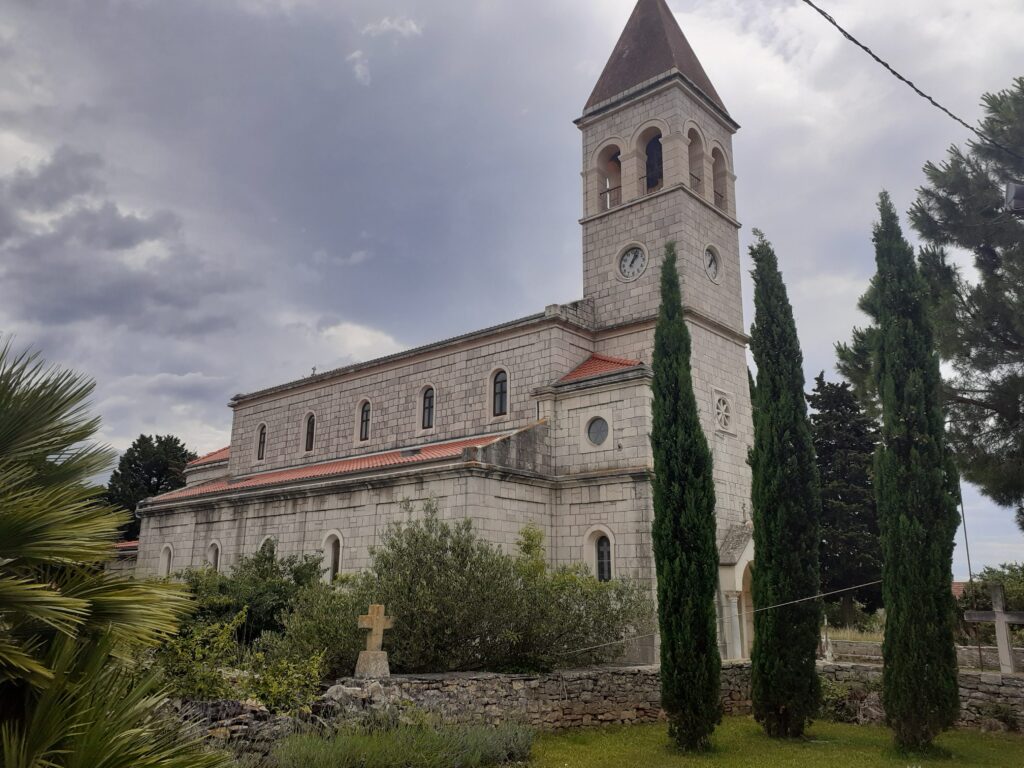 st. stjepan church solta island grohote